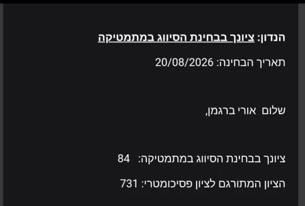 תמונה מצורפת לביקורת של אורי ברגמן